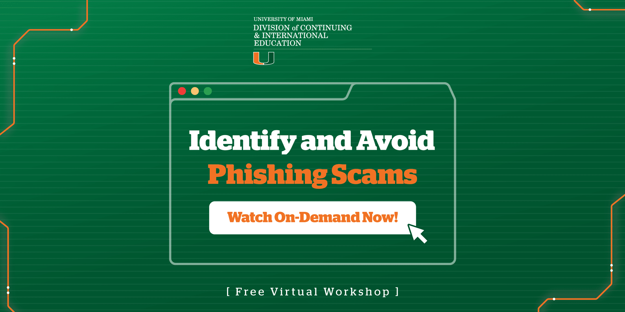  identify and avoid phishing scams workshop