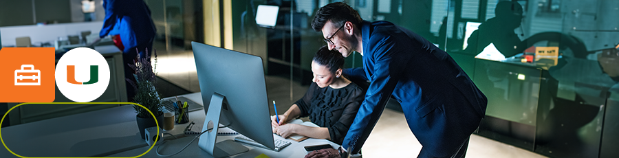 standing over her shoulder and looking at what she's writing as she's taking a look Beyond the A+ Certification, Your Cybersecurity Career Path